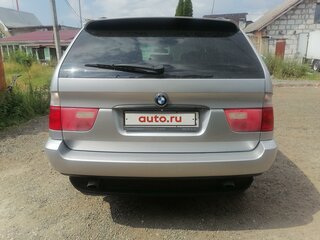 2001 BMW X5 3.0i I (E53), серебристый, 860000 рублей, вид 2