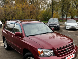 2003 Toyota Highlander I (XU20) Рестайлинг, красный, 890000 рублей, вид 3