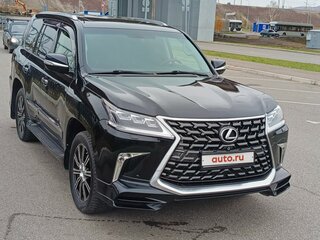 2012 Lexus LX 570 III Рестайлинг, чёрный, 4400000 рублей, вид 2