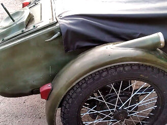 1958 Урал M-72, зелёный, 650000 рублей, вид 4