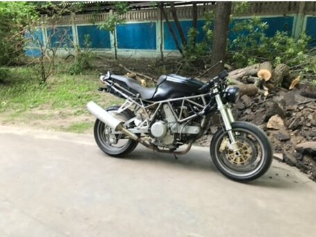 2001 Ducati Supersport, чёрный, 250000 рублей, вид 1