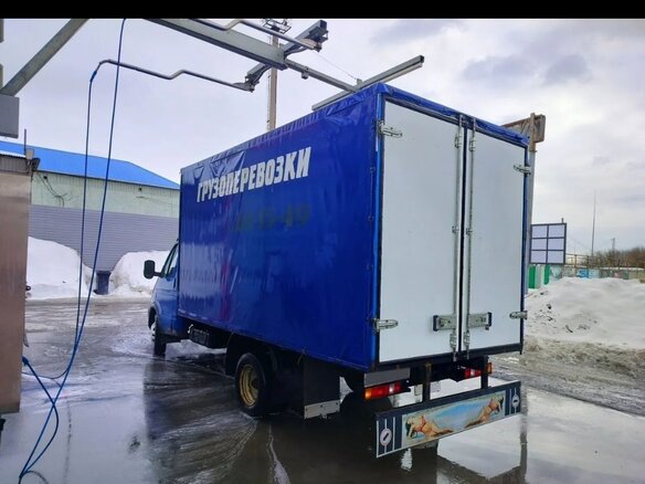 2007 ГАЗ ГАЗель (3302), синий, 930000 рублей - вид 7
