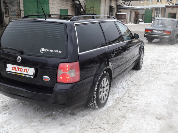 2004 Volkswagen Passat B5 Рестайлинг, чёрный - вид 3