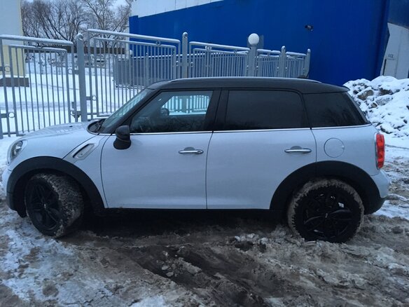 2014 Mini Countryman Cooper I, белый - вид 6