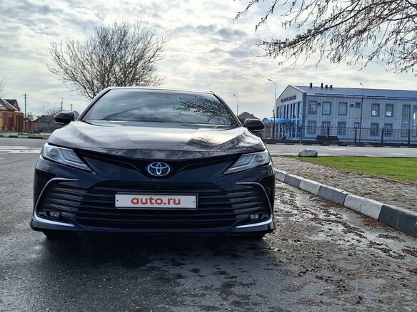 2020 Toyota Camry VIII (XV70), чёрный