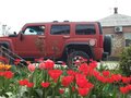 2005 Hummer H3, оранжевый - вид 1