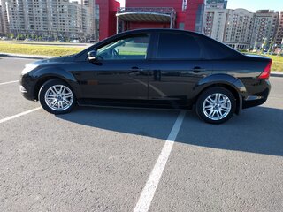 2009 Ford Focus II Рестайлинг, чёрный, 392000 рублей, вид 5