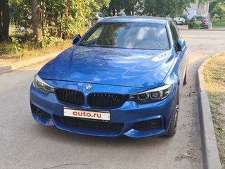2017 BMW 4 серии 430i xDrive F32/F33/F36 Рестайлинг, синий, 3200000 рублей, вид 4
