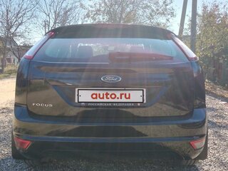 2008 Ford Focus II Рестайлинг, чёрный, 805000 рублей, вид 4