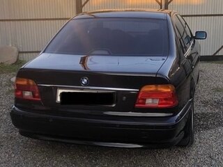 2001 BMW 5 серии 520i IV (E39) Рестайлинг, чёрный, 1200000 рублей, вид 2