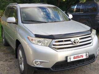 2011 Toyota Highlander II (XU40) Рестайлинг, серебристый, 2250000 рублей, вид 1