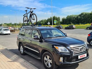 2013 Lexus LX 570 III Рестайлинг, чёрный, 4590000 рублей, вид 2