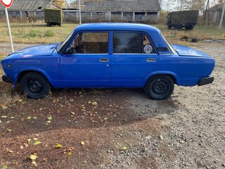 2005 Lada (ВАЗ) 2107, синий, 85000 рублей, вид 3