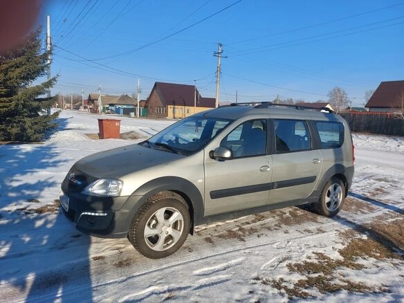 2017 Lada (ВАЗ) Largus I, серый, 990000 рублей - вид 3