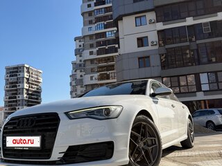 2016 Audi A6 IV (C7) Рестайлинг, белый, 2680000 рублей, вид 2