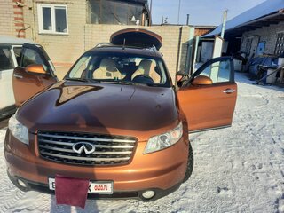 2005 Infiniti FX35 I (S50), оранжевый, 1300000 рублей, вид 1