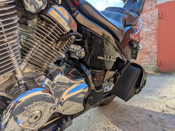 1992 Honda Steed 400, чёрный, 280000 рублей - вид 16