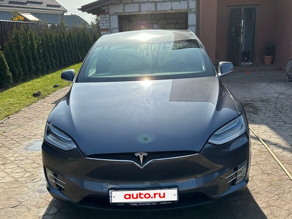 2020 Tesla Model X Long Range Plus I, серый, 4700000 рублей - вид 1