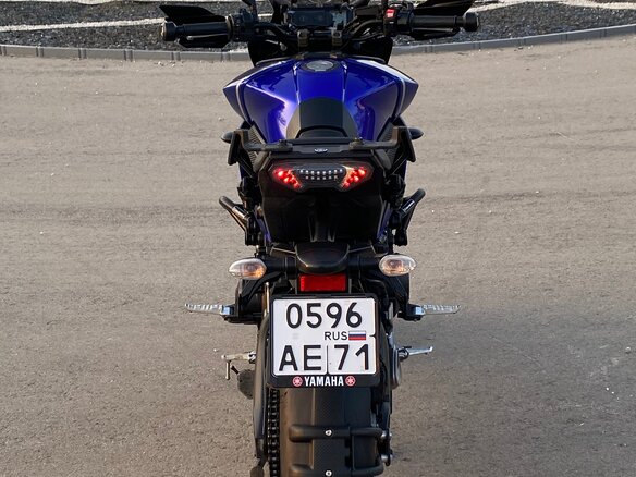 2016 Yamaha MT-09 Tracer (FJ-09), синий, 780000 рублей - вид 15