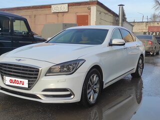 2017 Genesis G80 I, белый, 2350000 рублей, вид 3