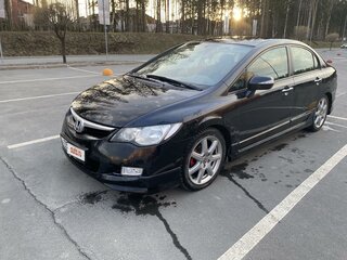 2008 Honda Civic Hybrid VIII, чёрный, 720000 рублей, вид 1