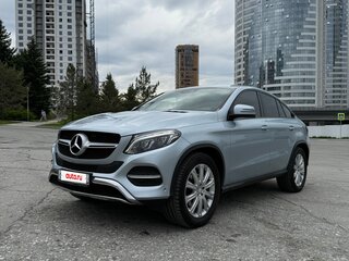 2016 Mercedes-Benz GLE Coupe 400 I (C292), серебристый, 5500000 рублей, вид 3