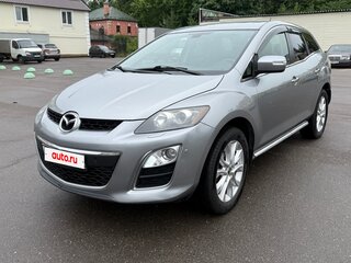 2010 Mazda CX-7 I Рестайлинг, серебристый, 950000 рублей, вид 2