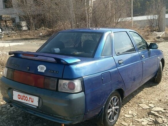 2003 Lada (ВАЗ) 2110, синий - вид 4
