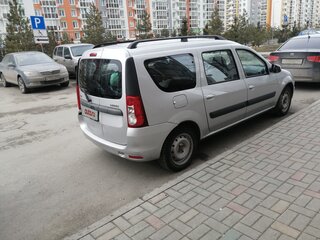 2012 Lada (ВАЗ) Largus I, серебристый, 750000 рублей, вид 4