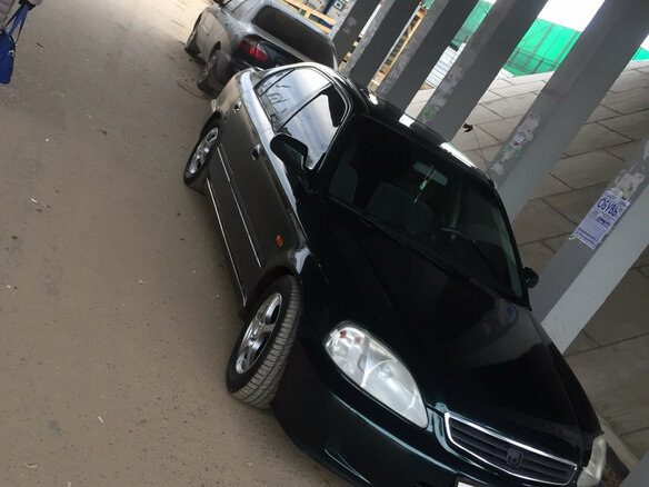 1999 Honda Civic VI, зелёный - вид 1