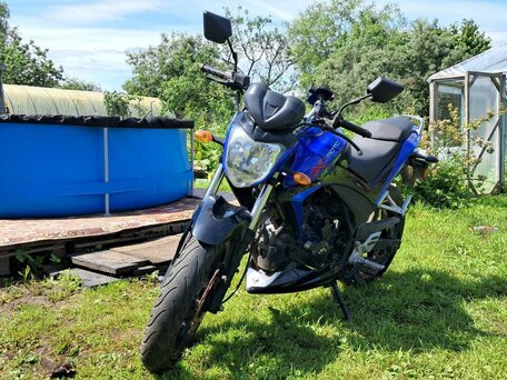2015 Xmotos Racer 250 Pro, синий, 130000 рублей, вид 4