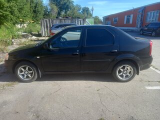 2010 Renault Logan I Рестайлинг, чёрный, 365000 рублей, вид 3