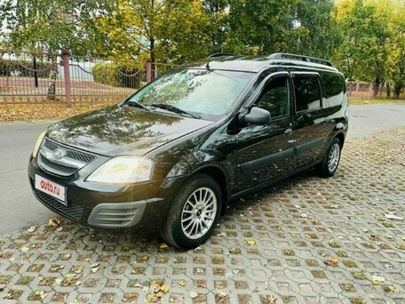 2016 Lada (ВАЗ) Largus I, чёрный, 630000 рублей, вид 2