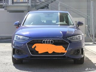 2021 Audi A4 35 TFSI V (B9) Рестайлинг, синий, 3300000 рублей, вид 1