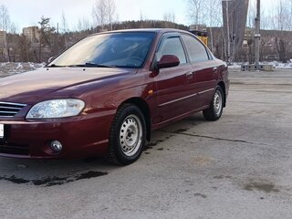 2007 Kia Spectra I Рестайлинг 2, красный, 430000 рублей, вид 1