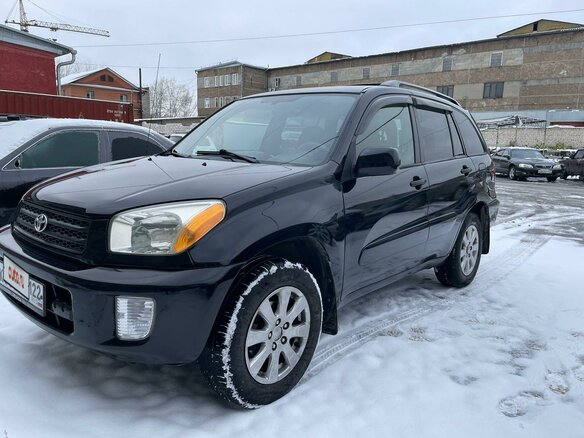 2001 Toyota RAV4 II (XA20), чёрный, 720000 рублей - вид 1