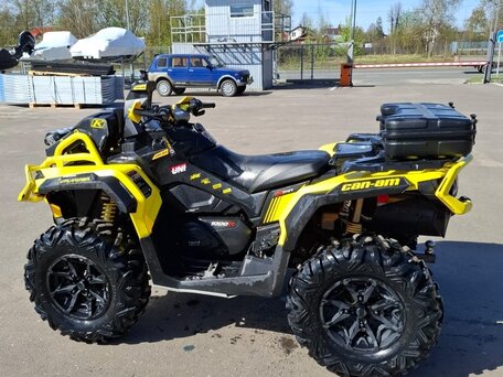 2019 BRP Can-Am Outlander X MR 1000R, жёлтый, 1500000 рублей, вид 1