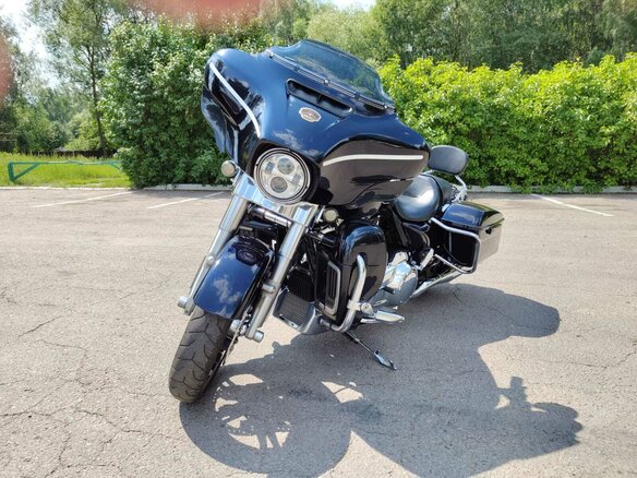 2018 Harley-Davidson Street Glide, синий, 2300000 рублей - вид 34