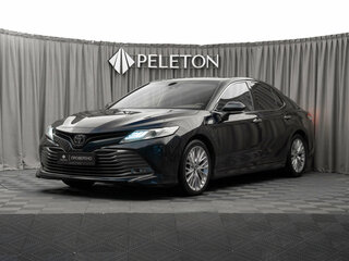 2020 Toyota Camry VIII (XV70), синий, 3250000 рублей, вид 1