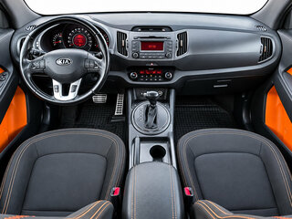 2012 Kia Sportage III, чёрный, 1400000 рублей, вид 5