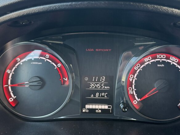 2023 Lada (ВАЗ) Granta Sport I Рестайлинг, белый, 1200000 рублей - вид 5