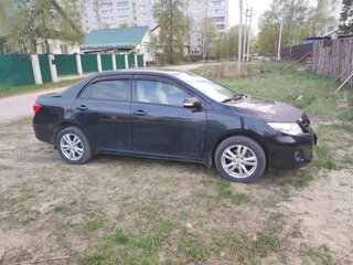 2012 Toyota Corolla X (E140, E150) Рестайлинг, чёрный, 1400000 рублей, вид 4