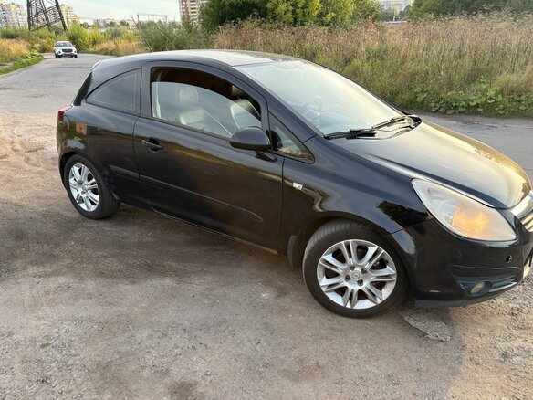 2007 Opel Corsa D, чёрный, 235000 рублей - вид 1