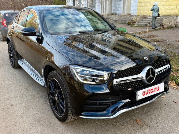 2022 Mercedes-Benz GLC Coupe 300 e I (C253) Рестайлинг, чёрный, 6780000 рублей - вид 2