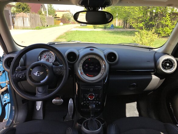 2012 Mini Countryman Cooper S I, голубой - вид 8