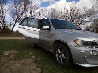 2000 BMW X5 4.4i I (E53), серебристый, 470000 рублей, вид 2
