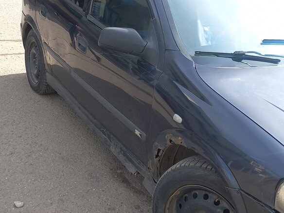 2003 Opel Astra G, синий, 149999 рублей - вид 2