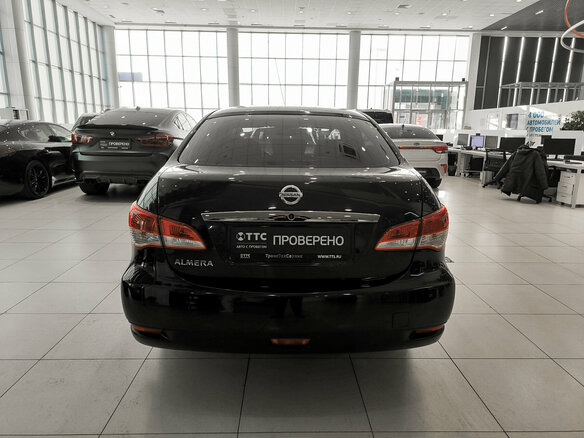 2014 Nissan Almera III (G15), чёрный, 750000 рублей - вид 5