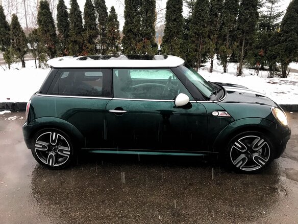 2008 Mini Hatch Cooper S II (R56), зелёный - вид 7