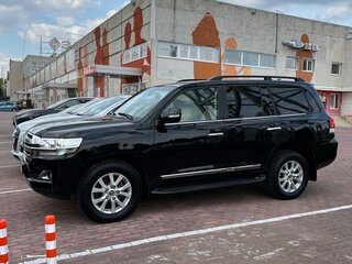 2015 Toyota Land Cruiser 200 Series Рестайлинг 2, чёрный, 5950000 рублей, вид 5